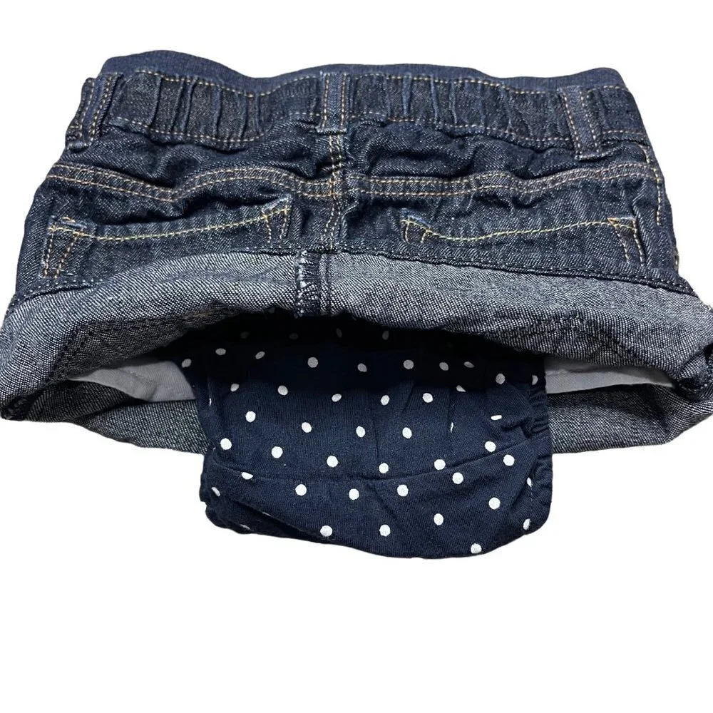 Baby Gap Jean Skort and Multicolor Shorts Size 12-18 months